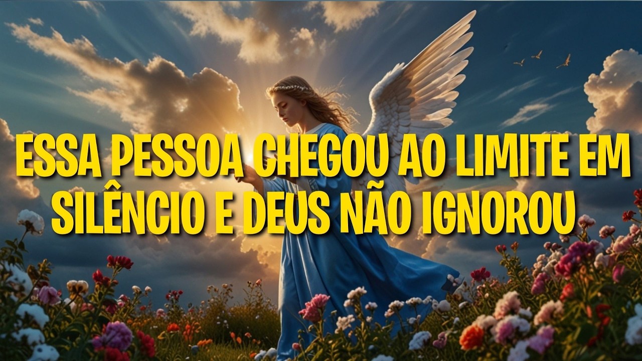 ESSA PESSOA CHEGOU AO LIMITE EM SILÊNCIO E DEUS NÃO IGNOROU