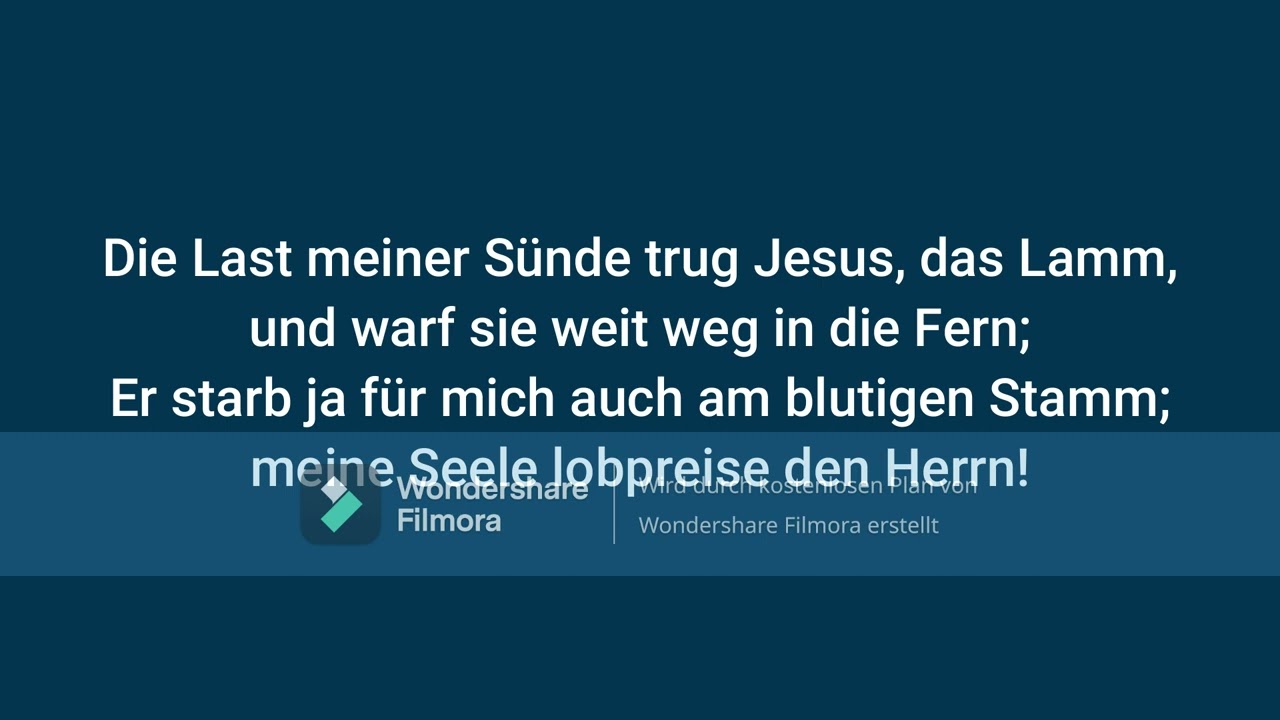 Wenn Friede mit Gott | Freude der Errettung | Loblieder