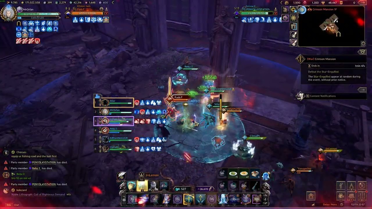 Crismon Throne and Liberty PvP!!!