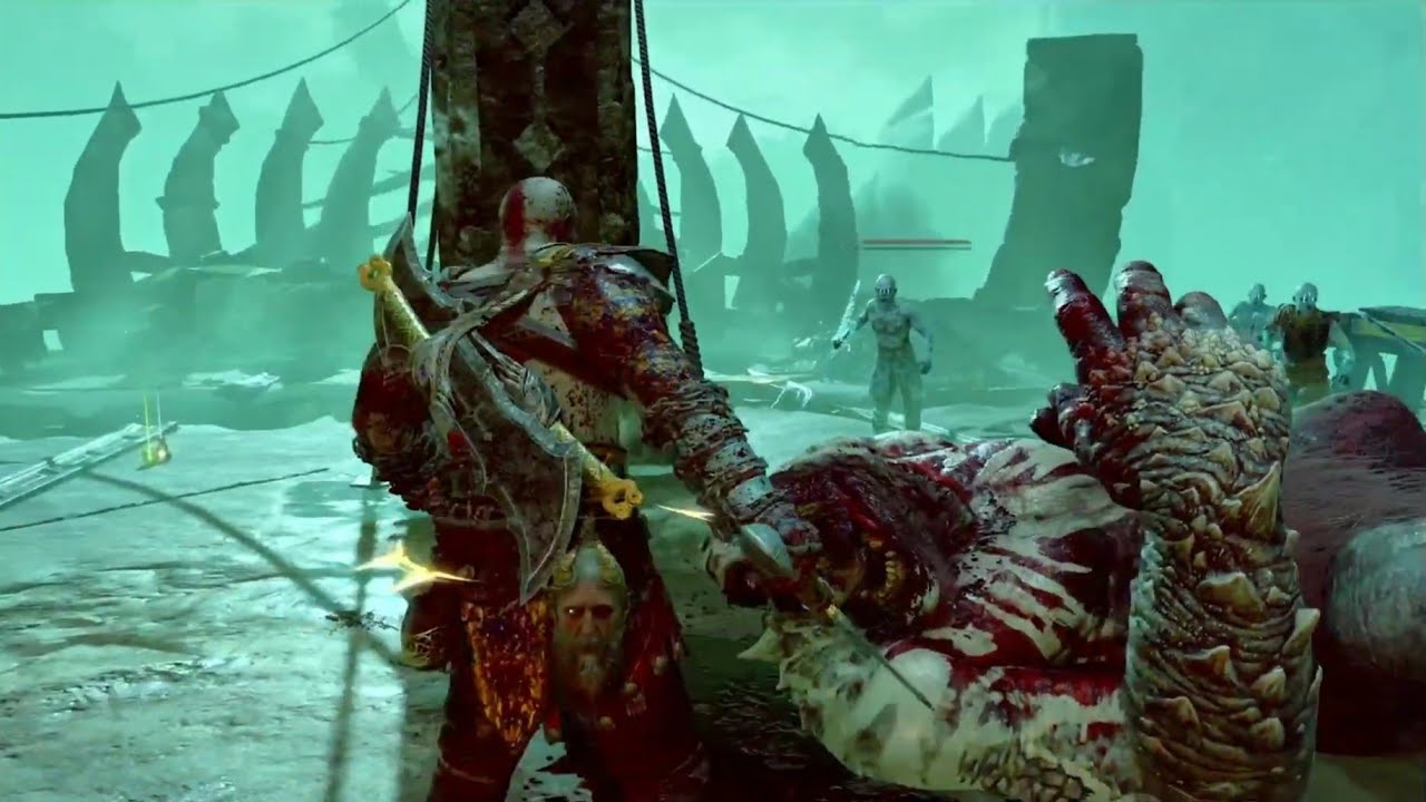 تختيم god of War_4  حلقه 19 ركبنا السفينه الطائره🔥