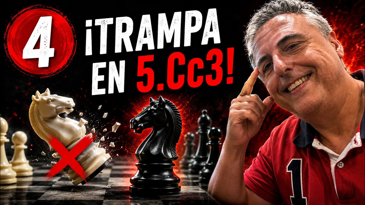 Caro-Kann | Variante del Cambio: planes y trampas en 4.Cf3 y 5.Cc3 (Cap. 4)