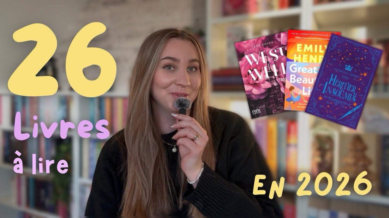 26 livres à lire en 2026✨📖| Je pioche dans ma PAL