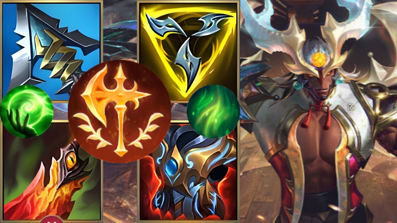 【LOL 手遊榜單大神】國服劍魔絕活哥（Wild Rift Aatrox）出裝符文搭配推薦，教你新賽季上分技巧對線細節