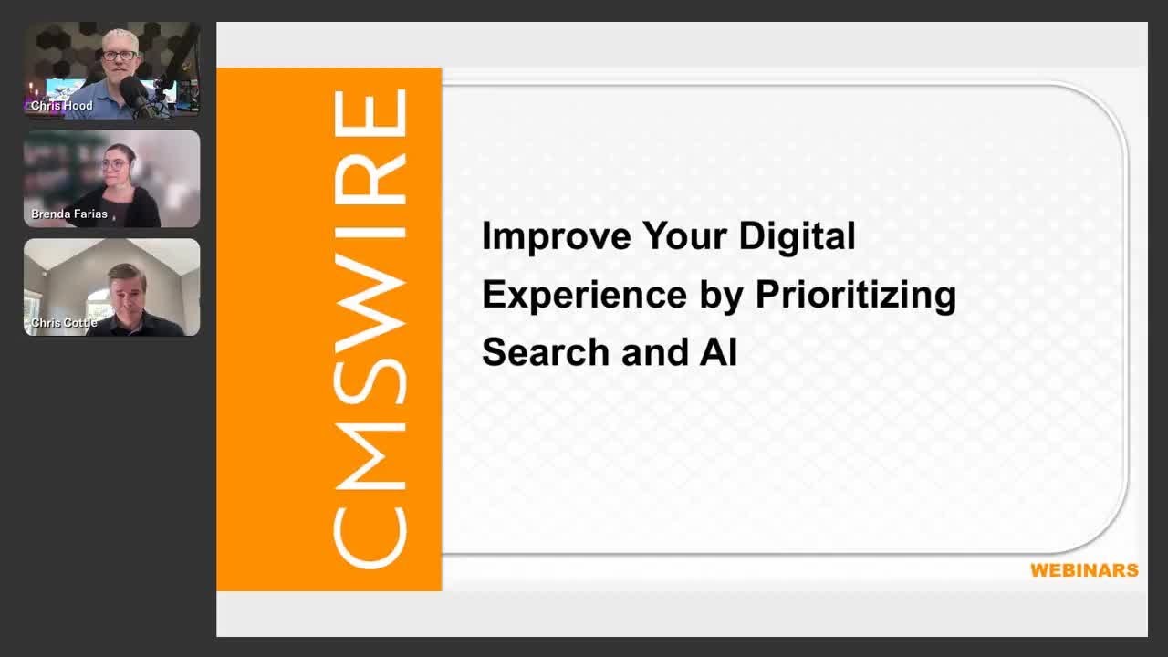 Improve Your Digital Experience by Prioritizing Search and AI