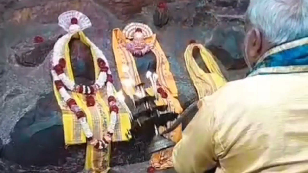 25-1-26 | શ્રી ગિરિરાજ દર્શન | श्री गिरिराज जी मुखारविंद जतीपुरा गोवर्धन नाथ के मंगला आरती के दर्शन