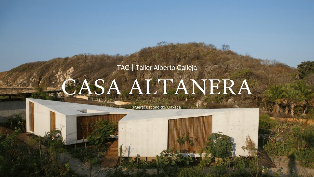 Concreto, Madera y Vegetaci&oacute;n en la Costa Oaxaque&ntilde;a: Casa Altanera por Alberto Calleja