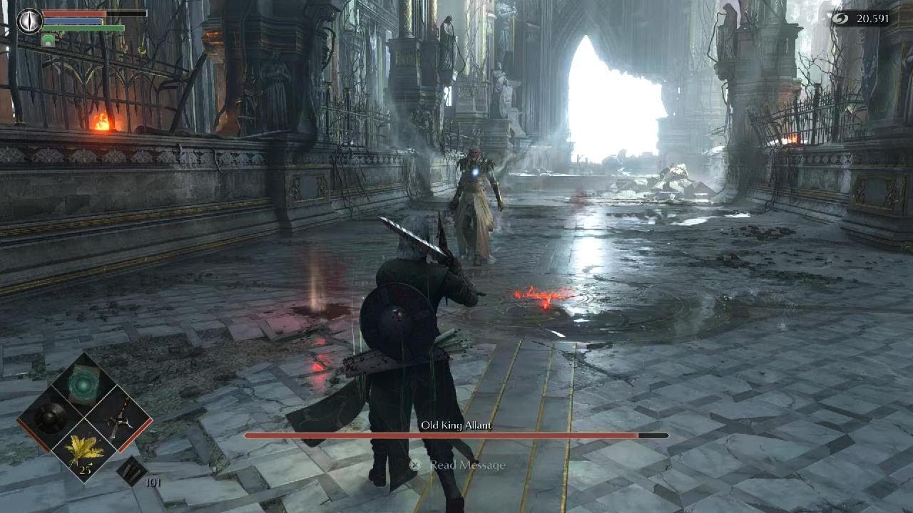 False King Allant - SL1 +0 Weapons