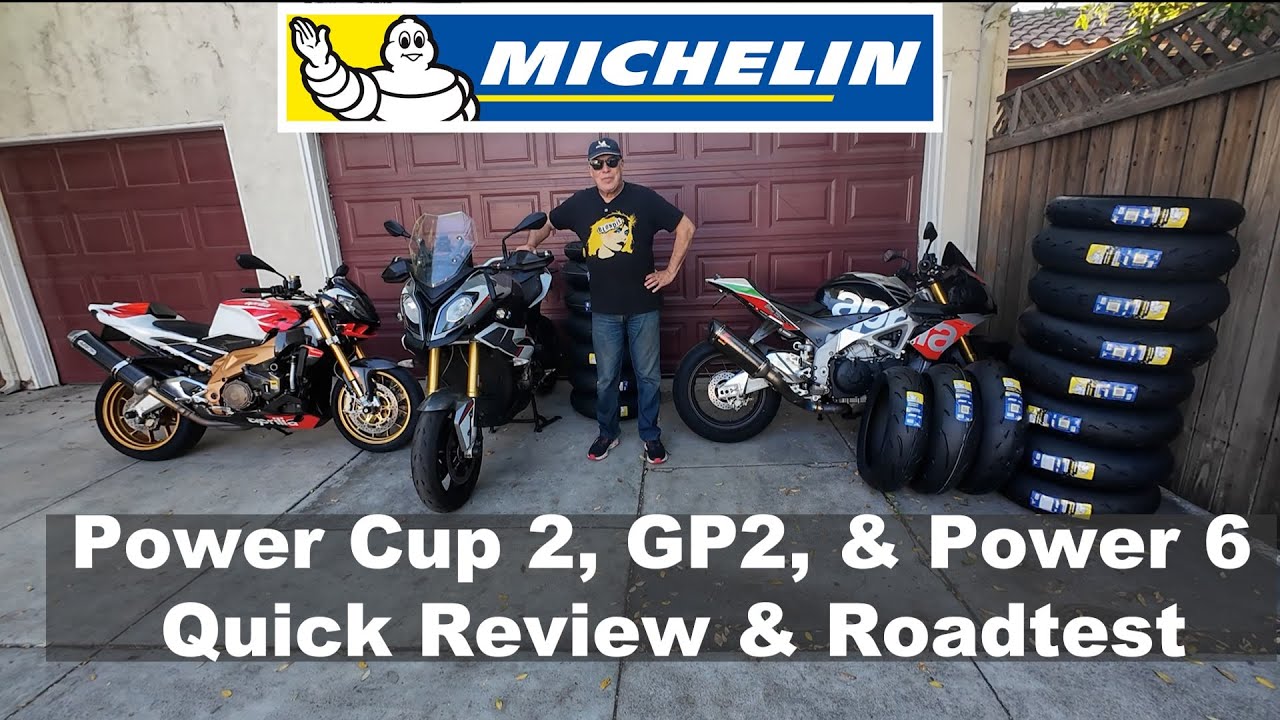 MICHELIN REVIEW & ROADTEST. POWER CUP2, GP2, AND POWER 6,  BMW S1000XR, TUONO 1000R, YAMAHA MT-10