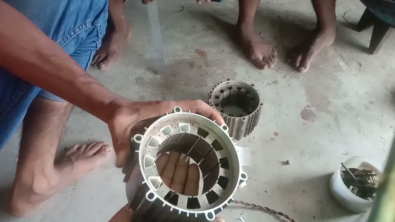 ডিসি ৪৮ ভোল্ট মটরের ফাইবার পড়ানো  DC Arjun fault motorway