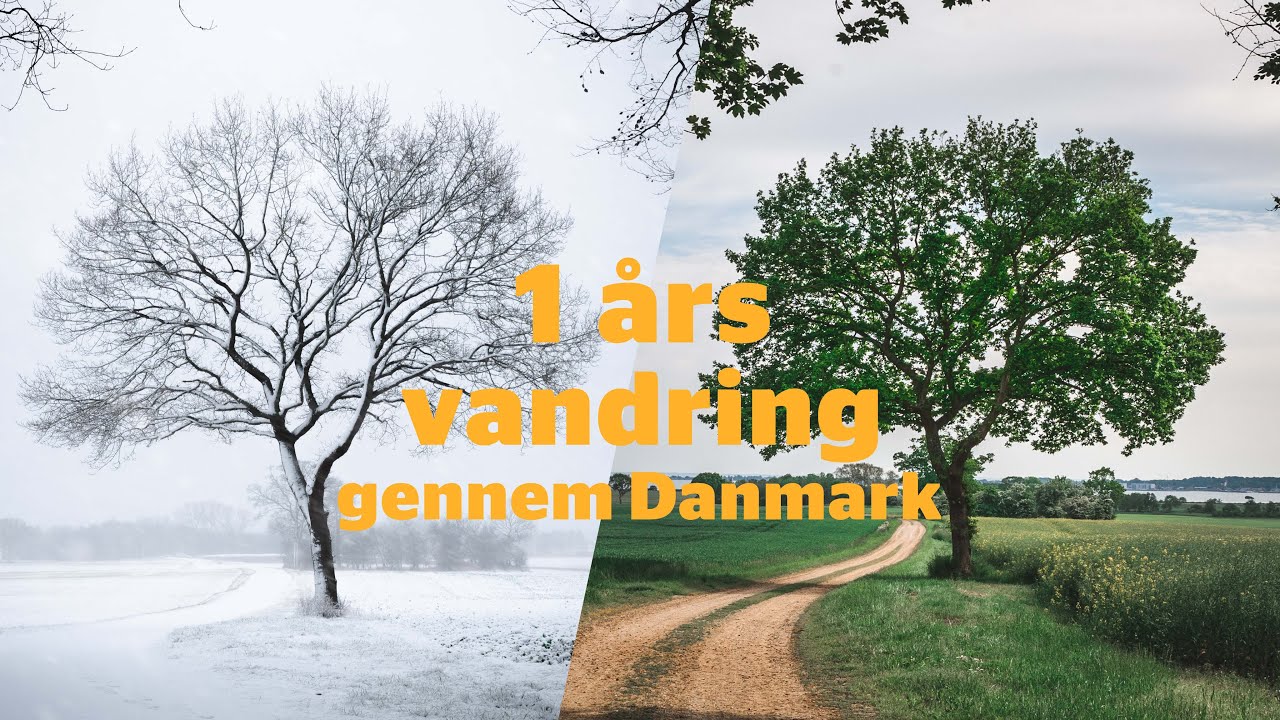 Et års vandretur gennem Danmarks smukkeste natur, Vandring i Danmark Naturformidling dansk naturfilm