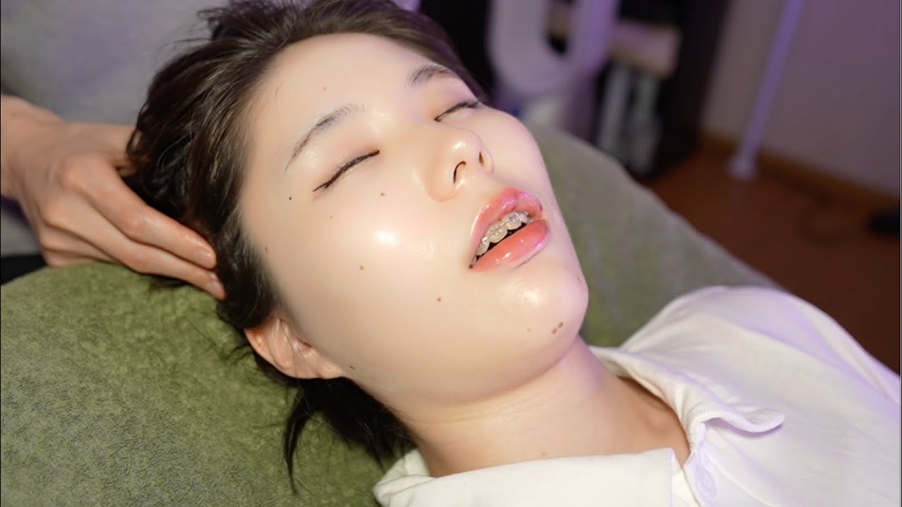 ASMR  Sleep Massage   ASMR HEAD MASSAGE   Japanese massage