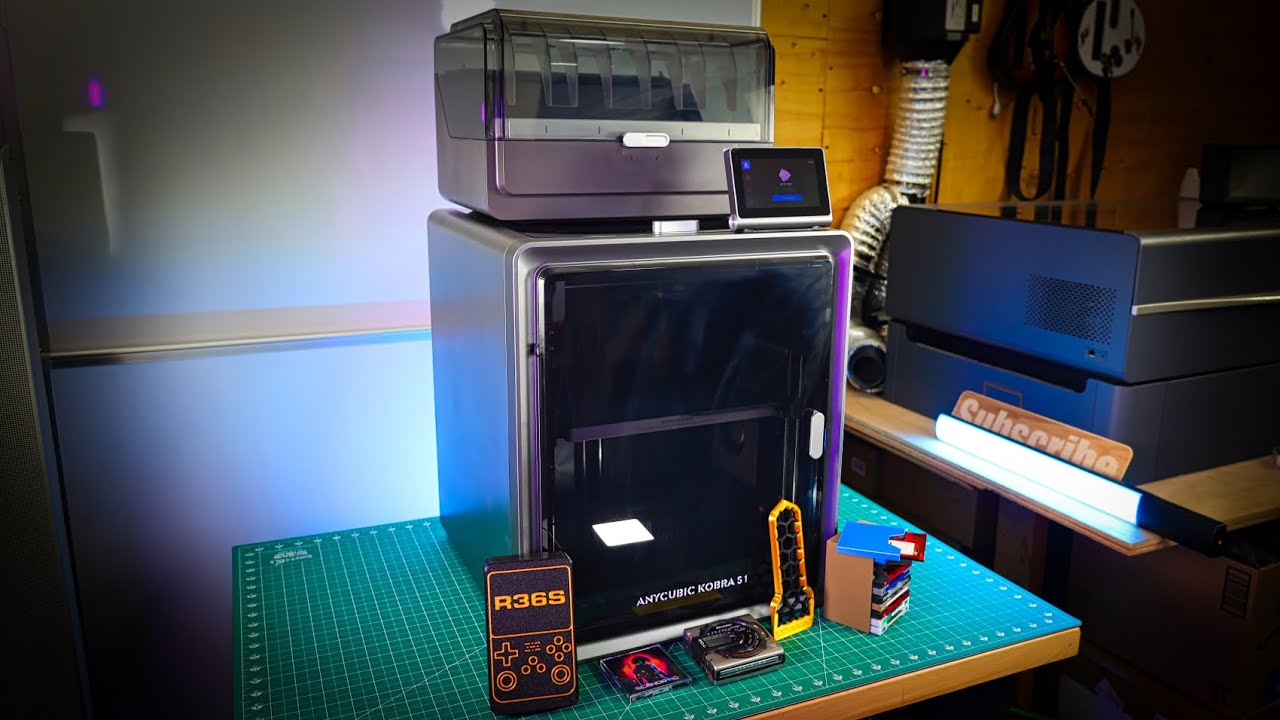 Let's Checkout The Anycubic Kobra S1 Combo