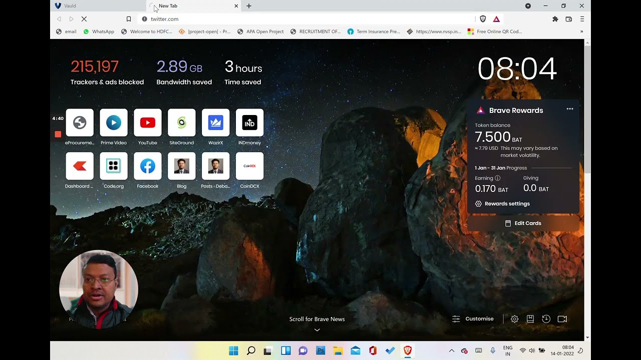 Vauld Instant Deposit INR via ippo pay failed again | Issue with Brave Browser
