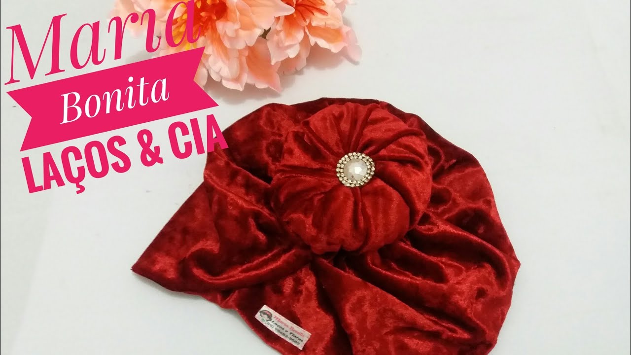 Turbante da Zoe r&aacute;pido  e pr&aacute;tico  para iniciantes by Maria Bonita