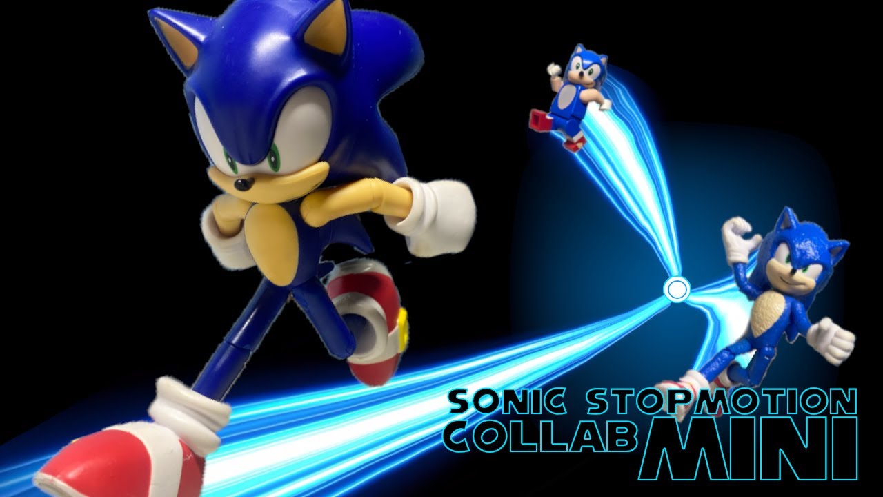 SONIC STOP MOTION COLLAB MINI
