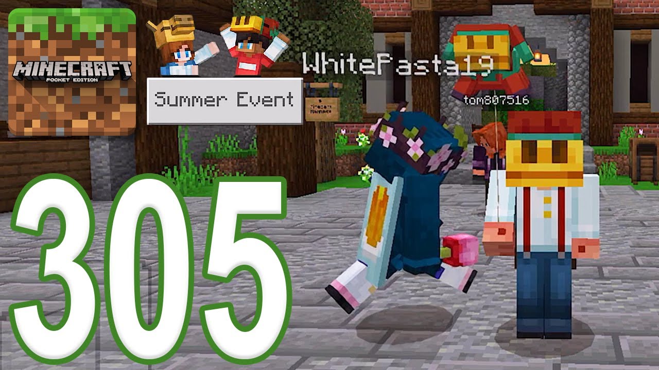 Minecraft Map - Gameplay Walkthrough Part 305 - Trails & Tales Event (iOS, Android)