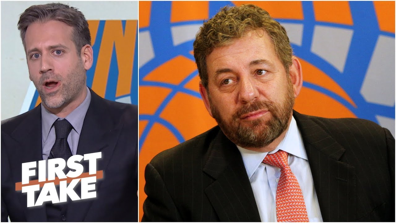 Knicks owner James Dolan is a 'rotten fish head' villain - Max Kellerman l First Take