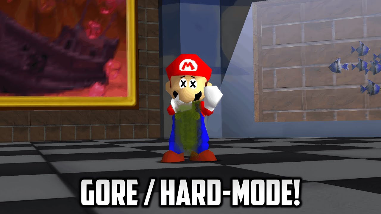 ⭐ Super Mario 64 PC Port - Gore/Hard-Mode! v1.1