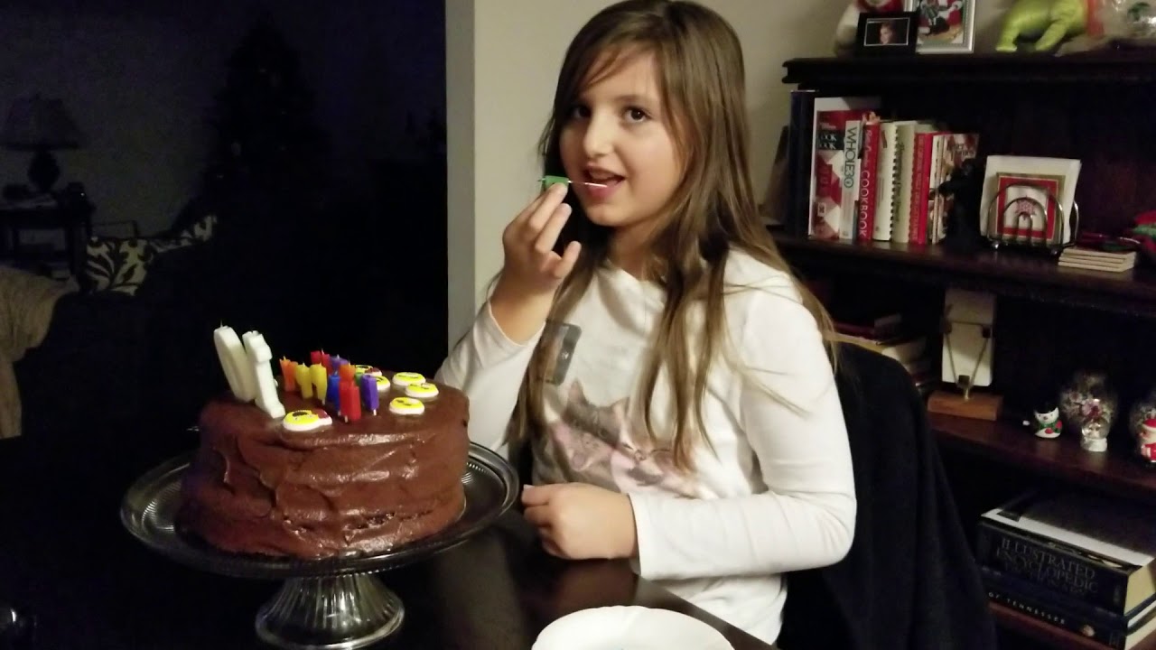 Happy 10th birthday Alyssa!