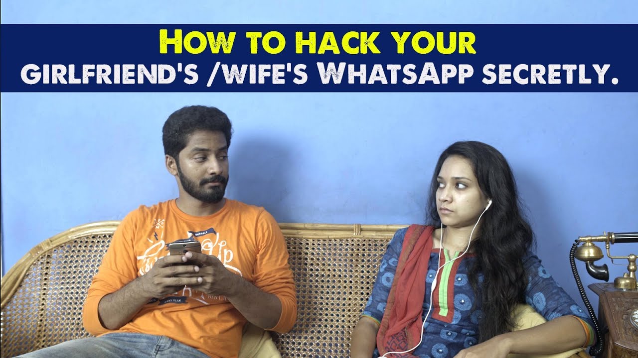 How To Hack Your Girlfriend / Wife's WatsApp Secretly | Ft RJ Vigneshkanth Black Sheep Deepthi | 4K