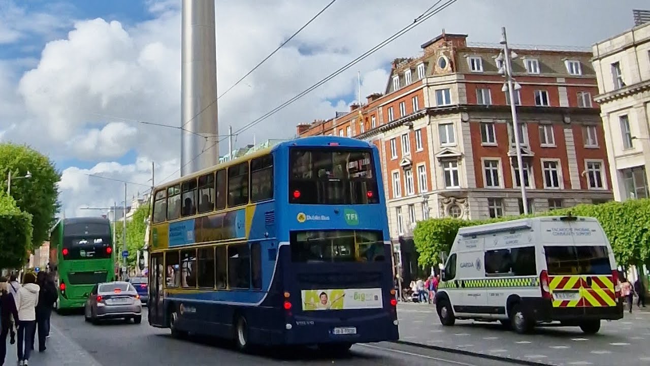 Dublin City Capital Of Ireland Bus & Luas Travel Vlog 2022