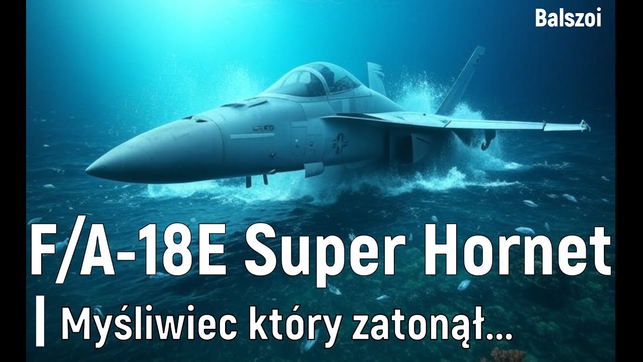 F/A-18E Super Hornet | Myśliwiec kt&oacute;ry zatonął