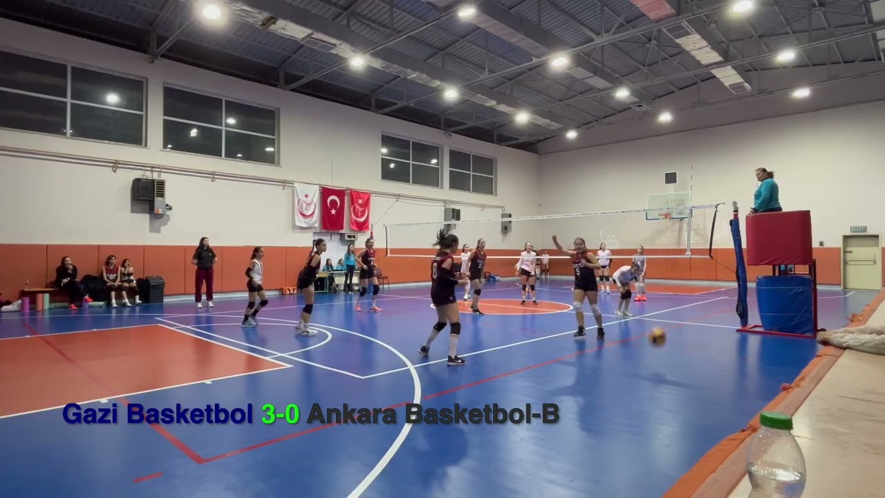 Gazi Basketbol 3 - 0 Ankara Basketbol-B 25-2026 Sezonu KK1L Grup Maçı
