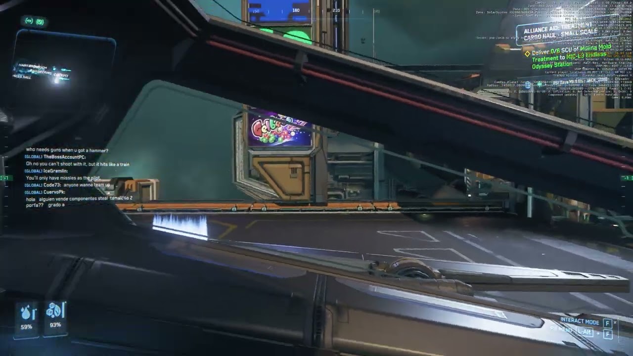 Star Citizen  PU 4.6 Mission Bug