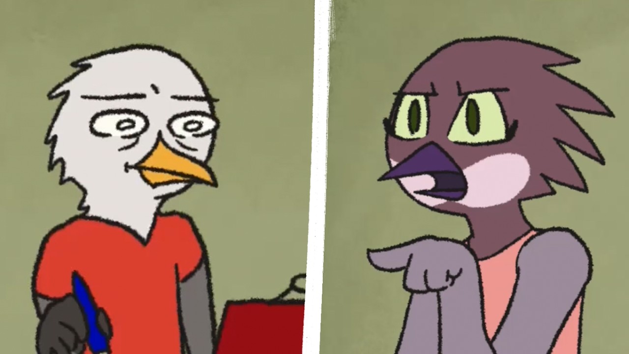 She is NOT Unemployed! (jerma animation)