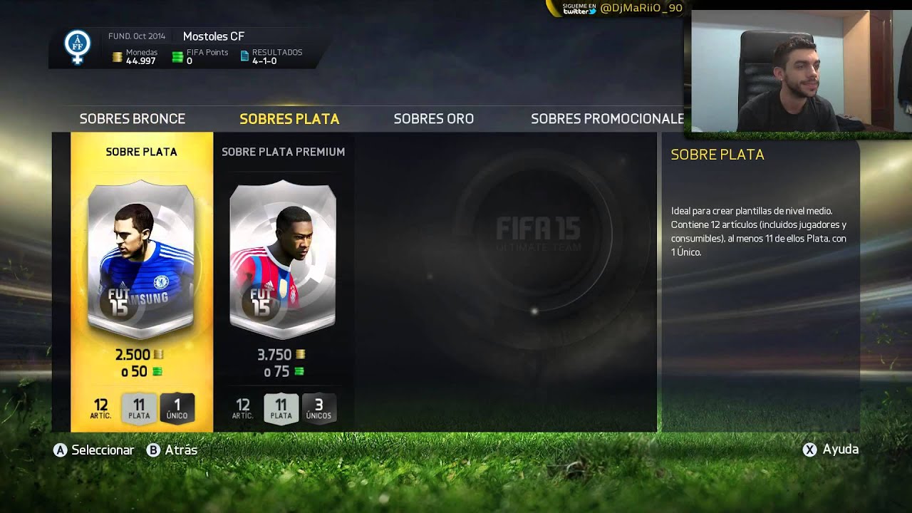 FIFA 15 | 8 SOBRES DE 35.000 MONEDAS | VAYA FAIL JAJA | DjMaRiiO