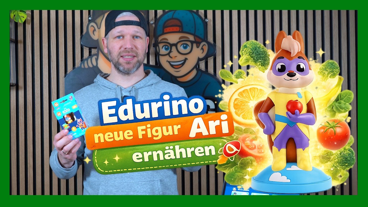 NEU! Edurino ARI erklärt gesunde Ernährung 🍎 So lernen Kinder spielerisch richtig essen | PapasVlog