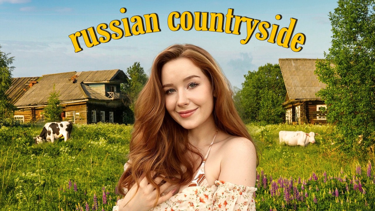 Одна неделя в русской деревне 🌻