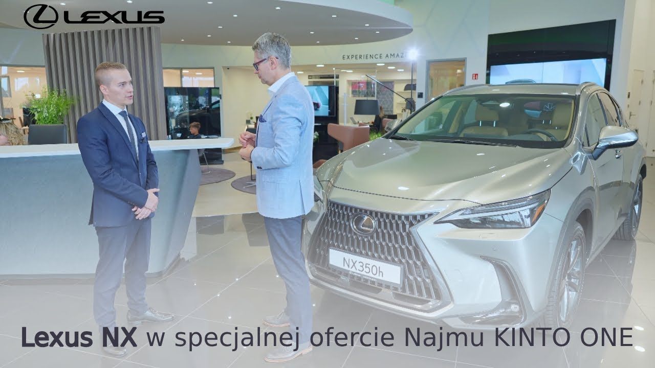 Lexus NX w specjalnej ofercie Najmu KINTO ONE