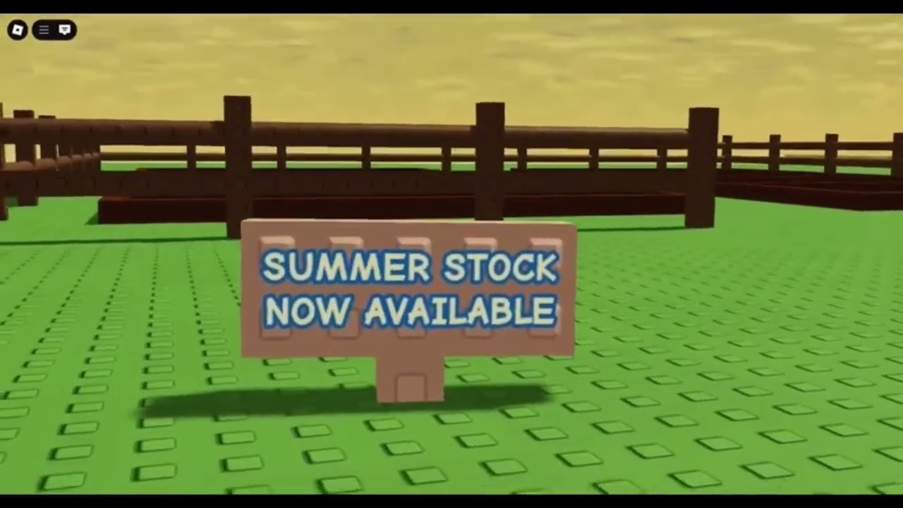 Grow A Garden Summer Event Cutscene.