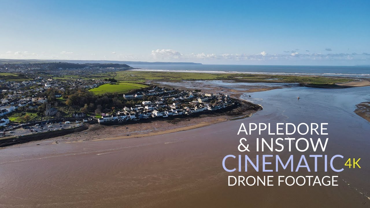 Appledore & Instow (North Devon, England) | Cinematic Drone Footage (4K) | DJI Mavic Air 2