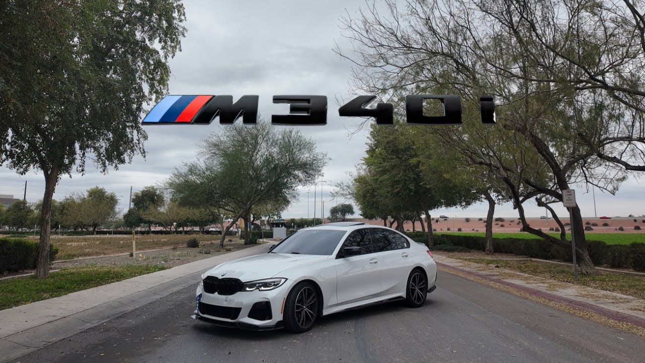 BMW M340i 2020- POV Rainy Drive 