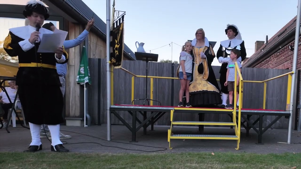 De Koninklijke Schutterij Sint-Sebastiaan Sint-Huibrechts-Lille en de nieuwe Koning