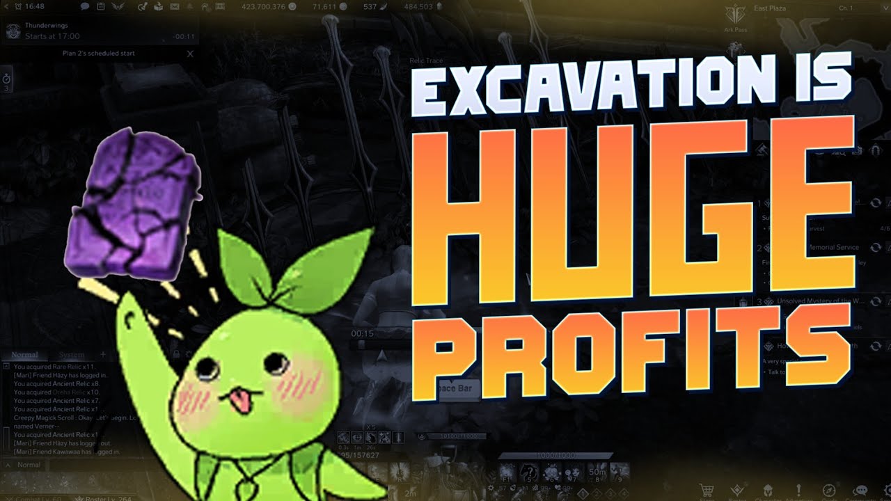 Maximize Your GOLD And PROFIT With This Excavation Technique (f2p friendly) | Lost Ark