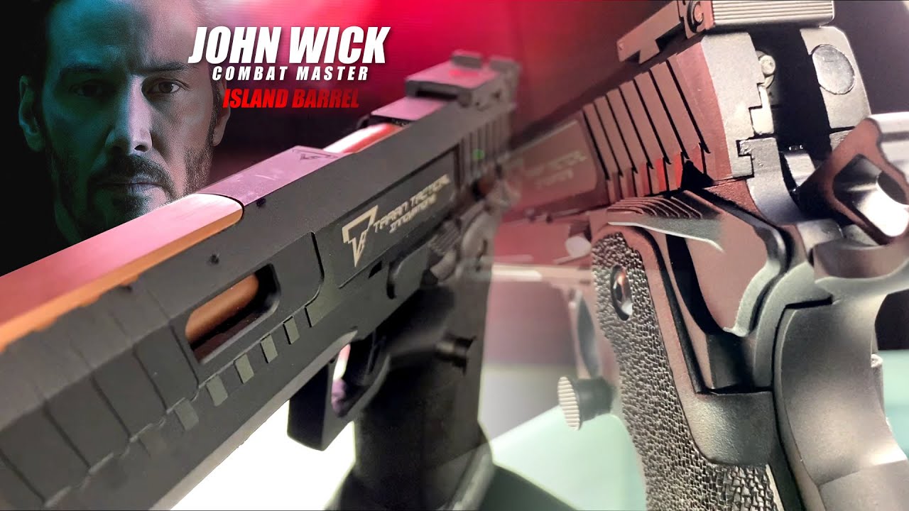 A NOVA COMBAT MASTER JOHN WICK | AIRSOFT *Island barrel version