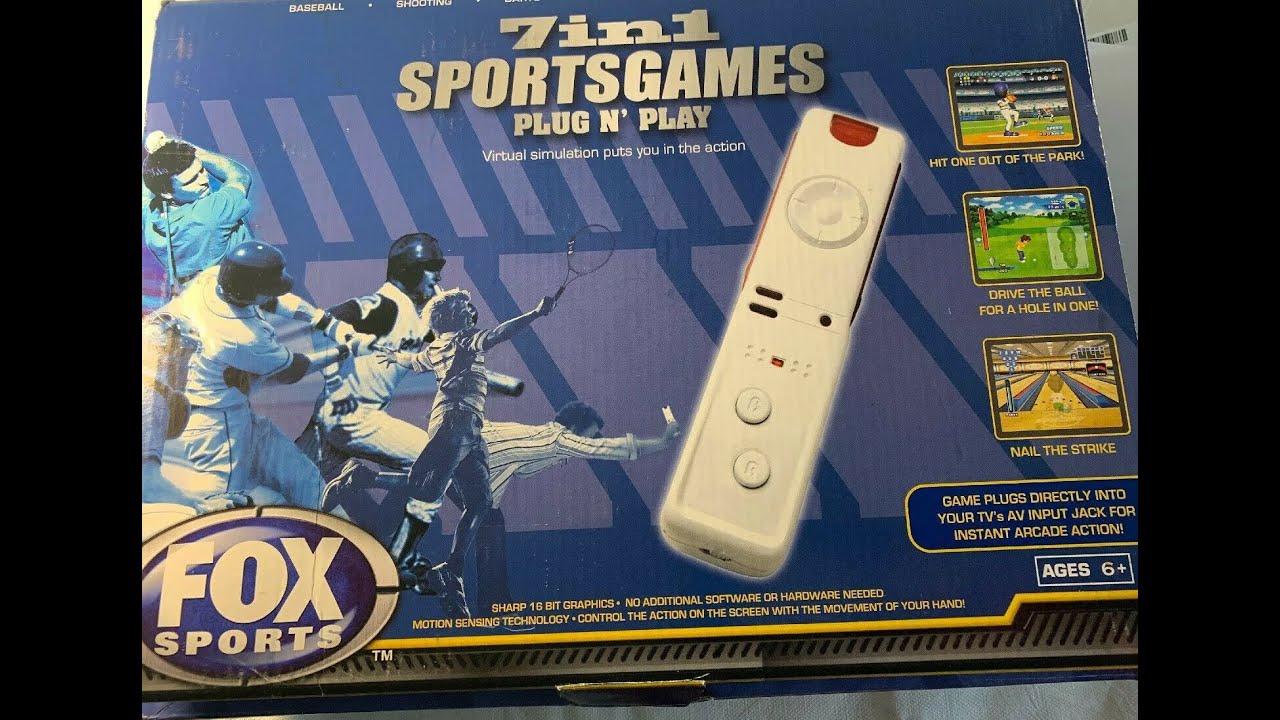 Plug n Play Games: Fox Sports 7 in 1