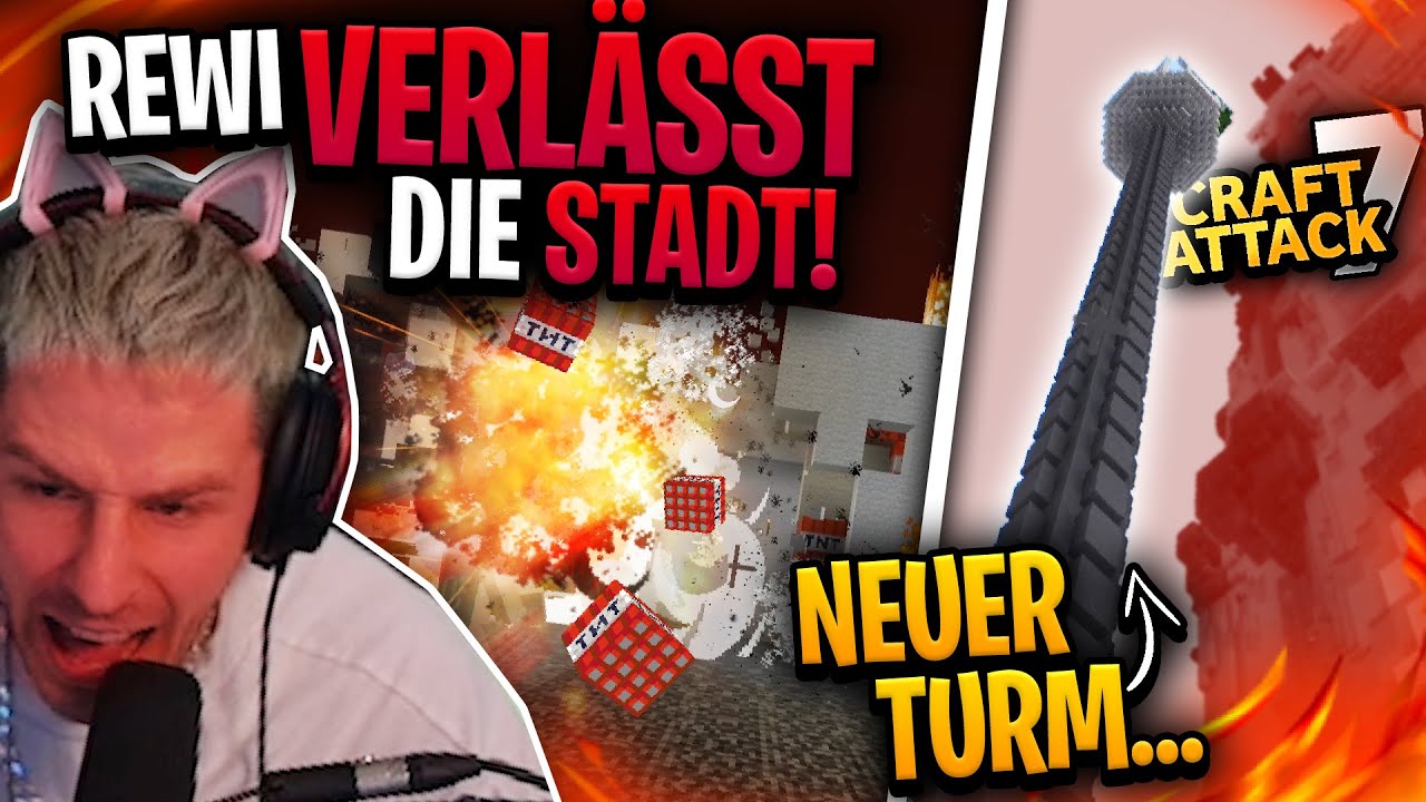 Dieser PRANK war so KRASS, dass ich Ragequittete & DIE STADT VERLASSEN musste! Craft Attack 7!