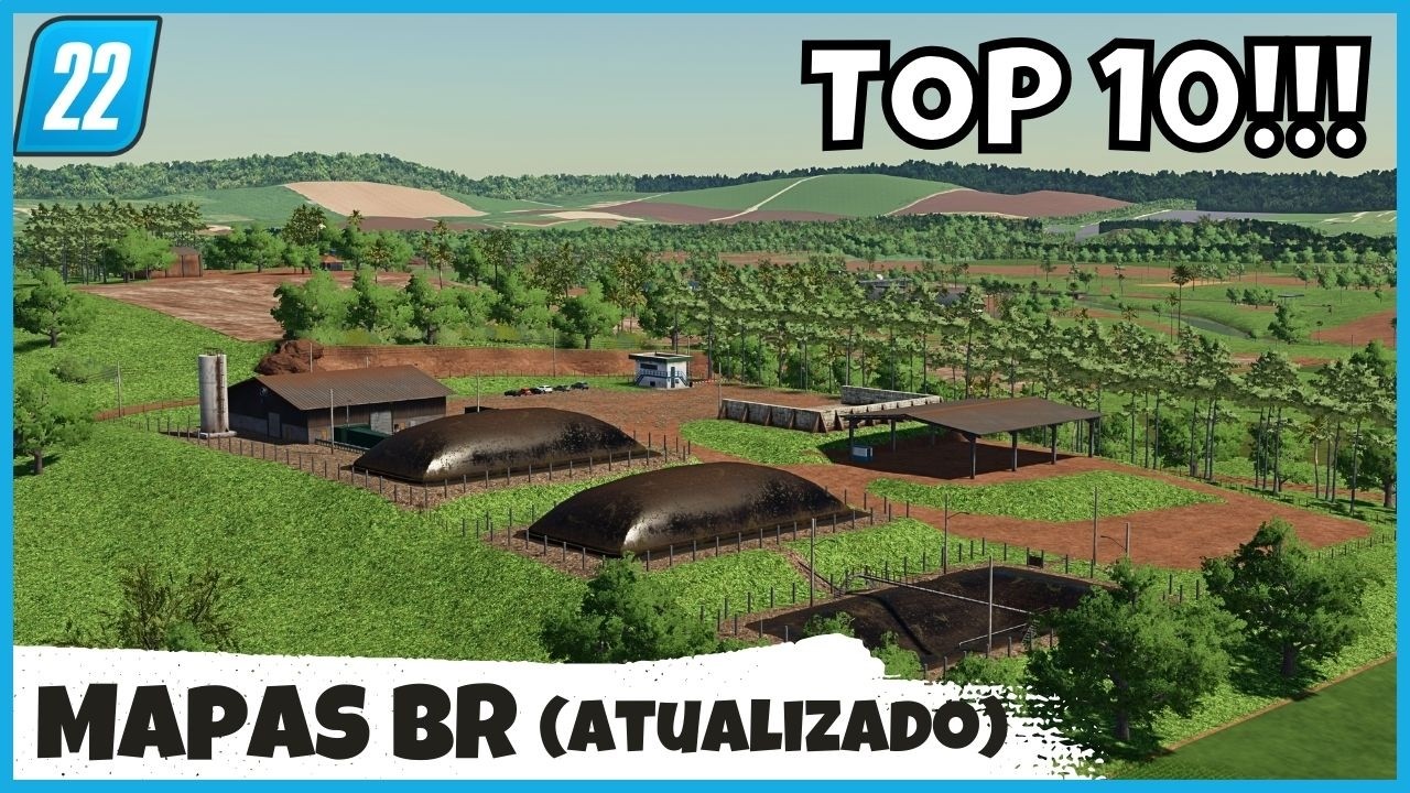 UPDATED!! The 10 Best Brazilian Maps for PC and Consoles in Farming Simulator 22 | TOP 10
