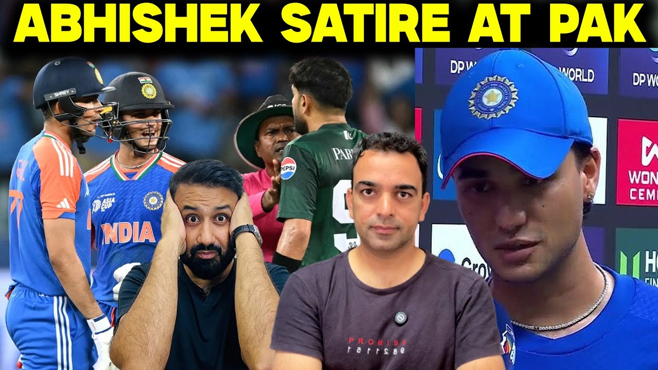Abhishek pinches at Pak bowlers during ceremony