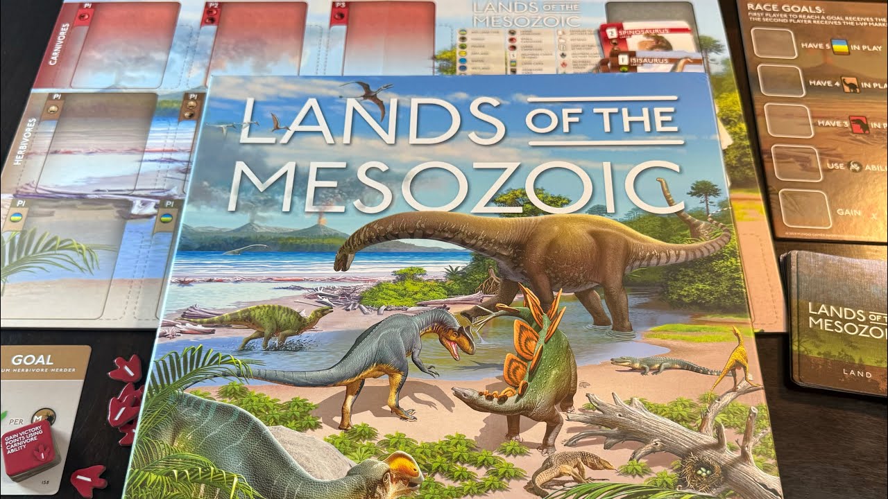 The Lands of the Mesozoic (Pungo Games) - AAR Solo