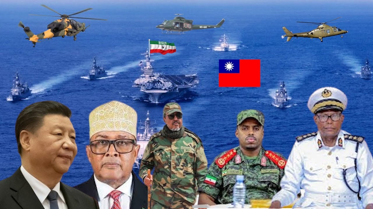 DEG DEG Taiwan oo bada somalind la waregtay iyo marakibta dagaal e taiwan o xebaha somlind so gadhay