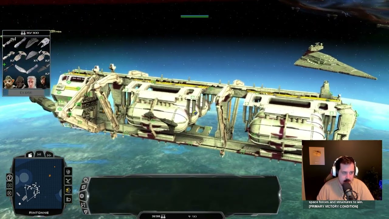 FIGHTING A MASSIVE SECRET SHIP - Empire at War #2