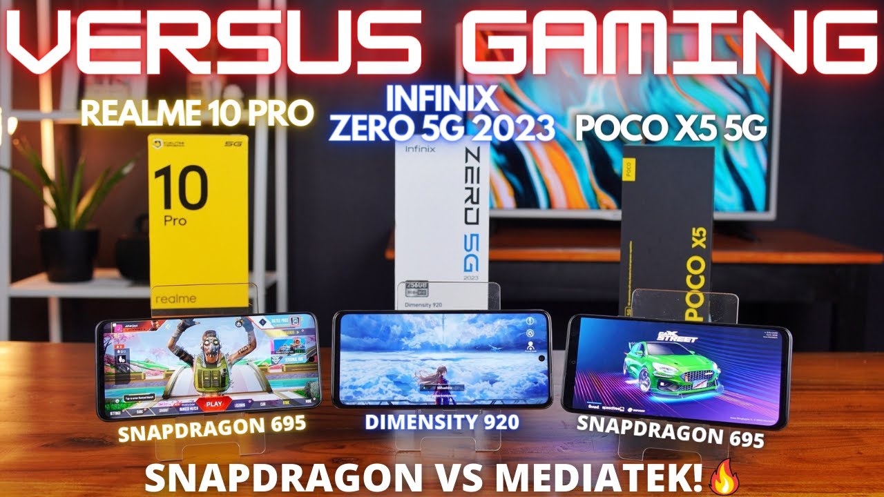 VERSUS GAMING Realme 10 Pro vs Infinix Zero 5G 2023 vs Poco X5 5G Indonesia, Siapa JUARANYA?!