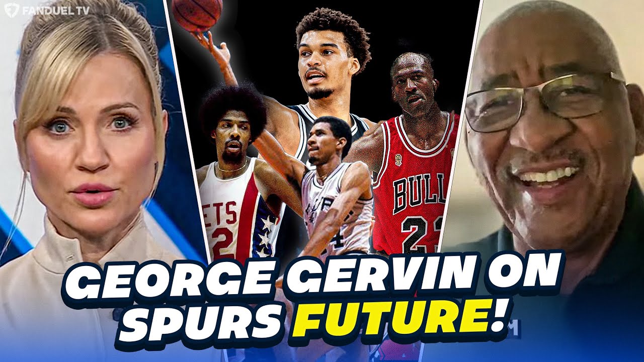 George Gervin on Spurs Future With Victor Wembanyama, Making Finger Roll FAMOUS, & Dr. J to MJ!