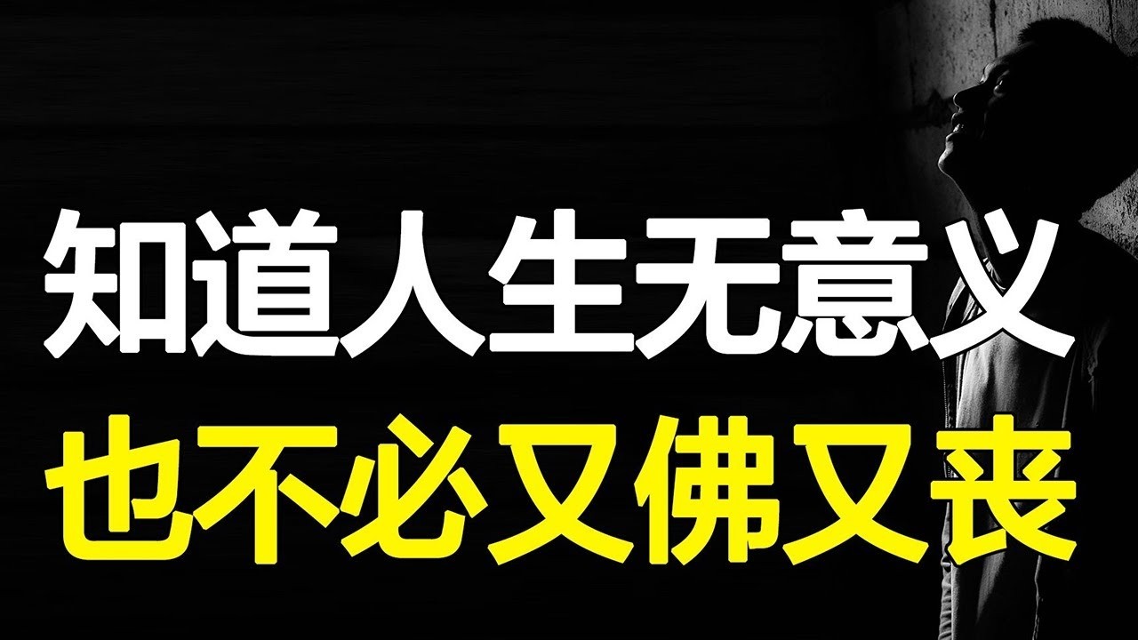 人生没有意义？这本书让我彻底怀疑人生，深度解读阿尔贝·加缪《西西弗神话》【心河摆渡】
