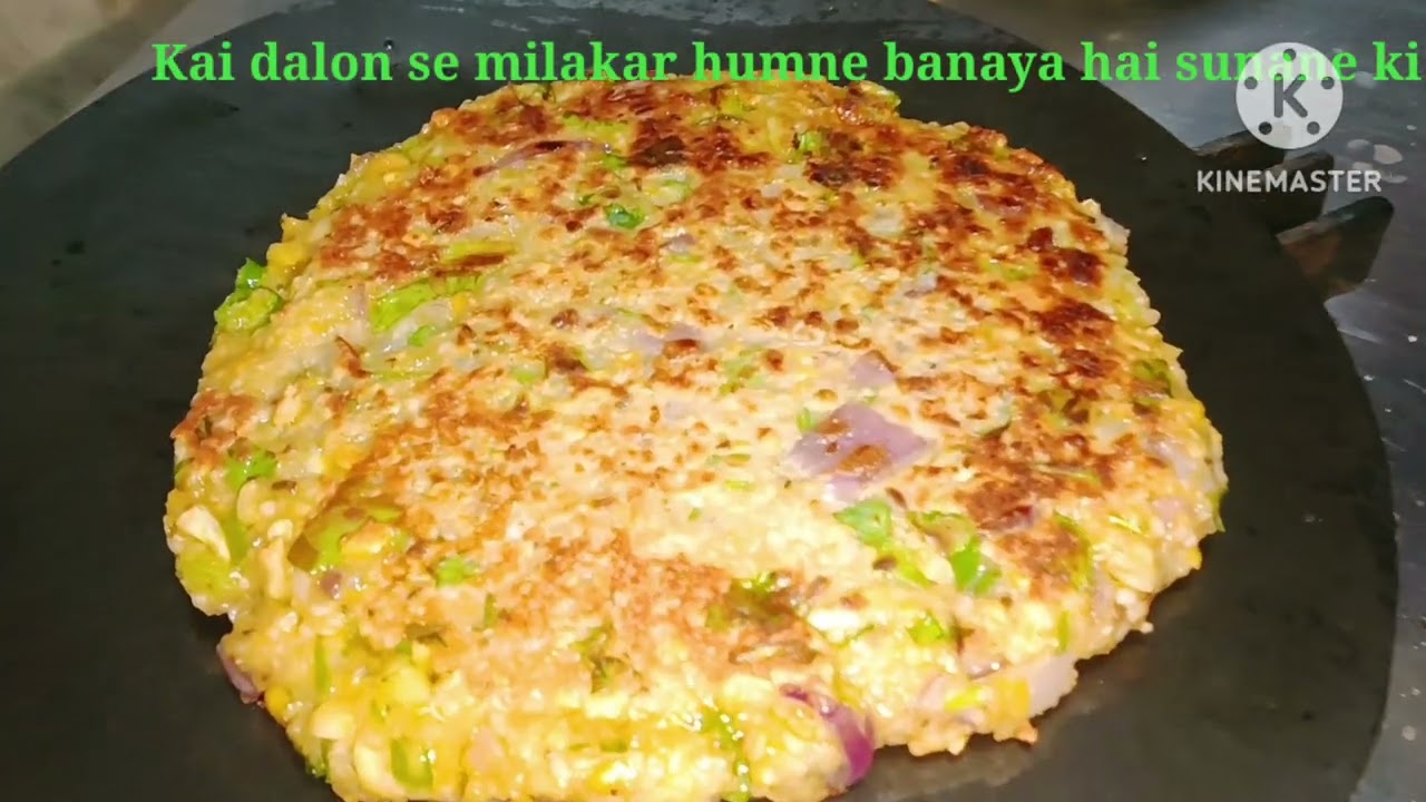 Dher sare dalon se banae tandoori Pizza paratha on tawa pr banane ki vidhi